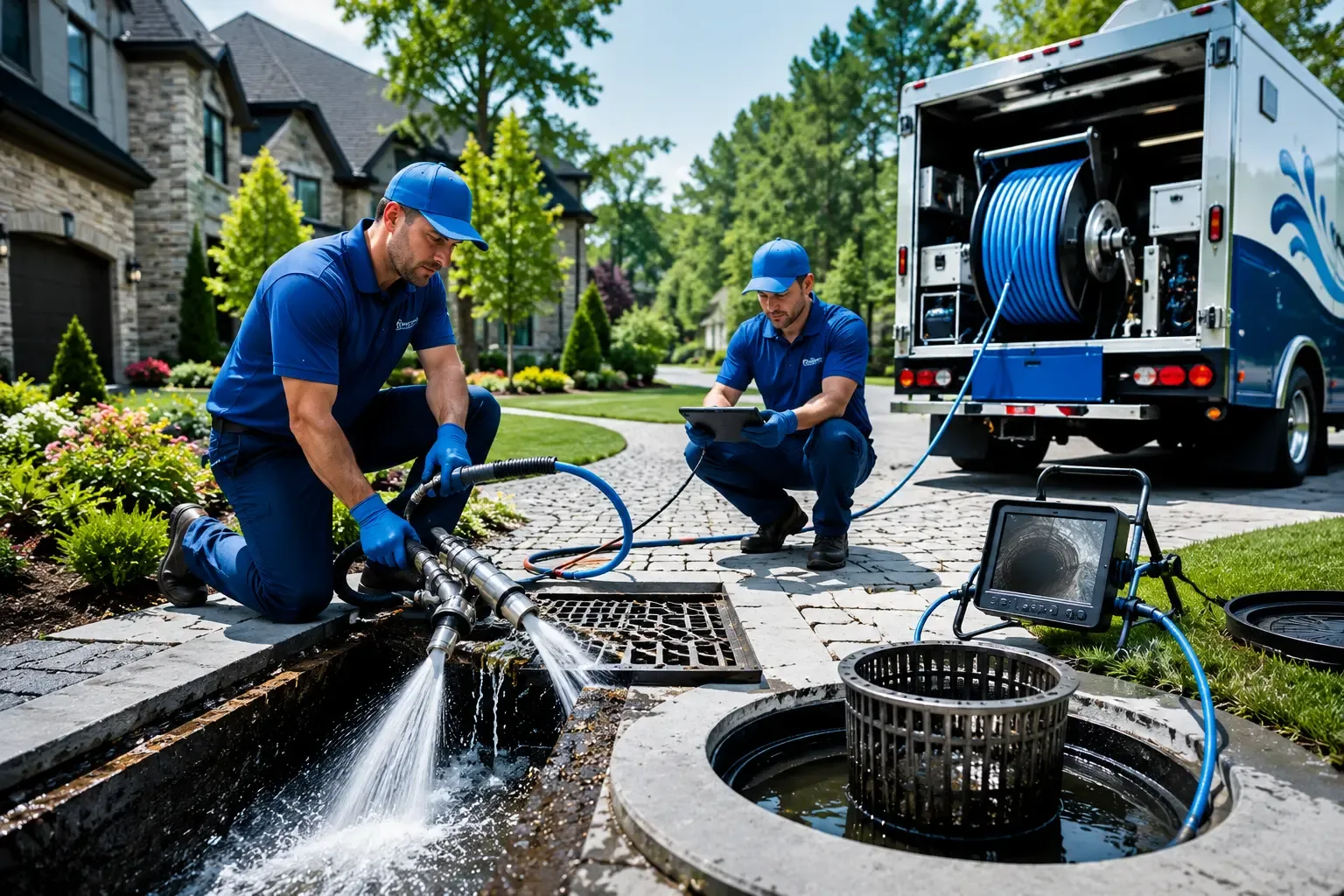 Local outdoor drain cleaning professionals in Grantsburg, IL